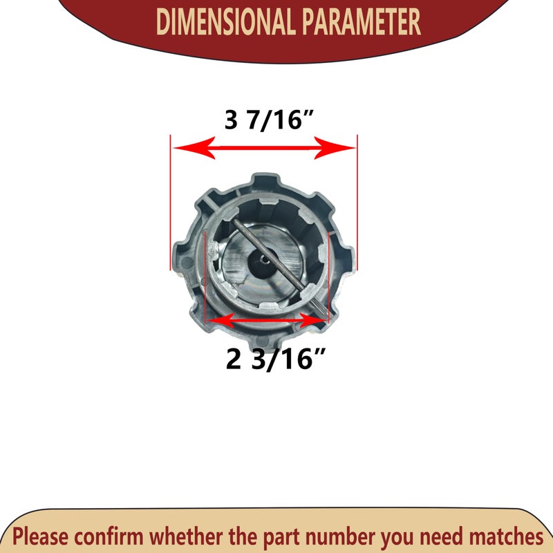 Irnyso lrnyso large kerosene heater fuel cap 70-006-0130 70-006-0135 70-006-0140 fits Master Pro Temp Dyna Glo Thermoheat etc heaters - Image 5