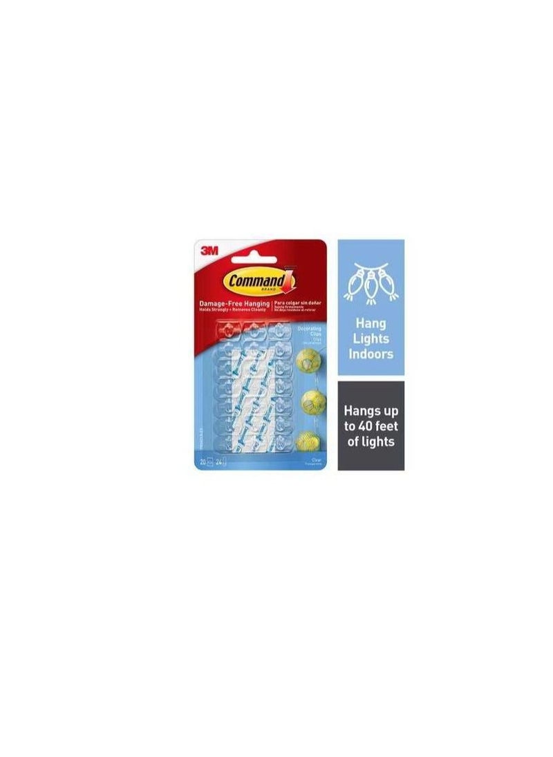 3M Clear Decorating Clips  - Image 3