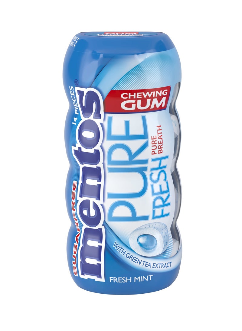 Mentos Mint Pure Fresh Sugarfree Chewing Gum 24.5g - Image 1
