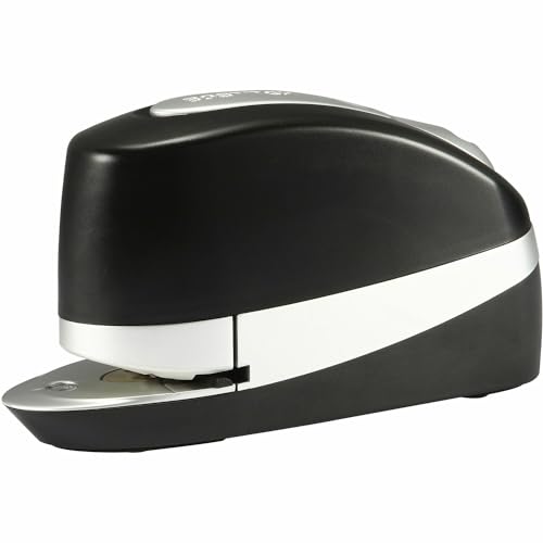 Bostitch Office Impulse 20 Sheet Executive Electric Stapler - Heavy Duty, No-Jam, (20SUITE-BLK), Black/Silver - Image 1