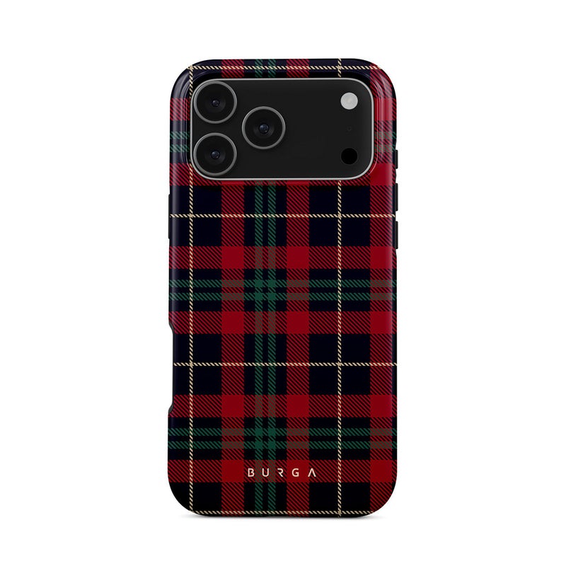 BURGA iPhone 17 Pro Max Sweater Weather Premium Case Compatible with Hybrid Dual-Layer Hard Shell + Silicone Protection - Scratch-Resistant Shockproof Mobile Cover - Image 1