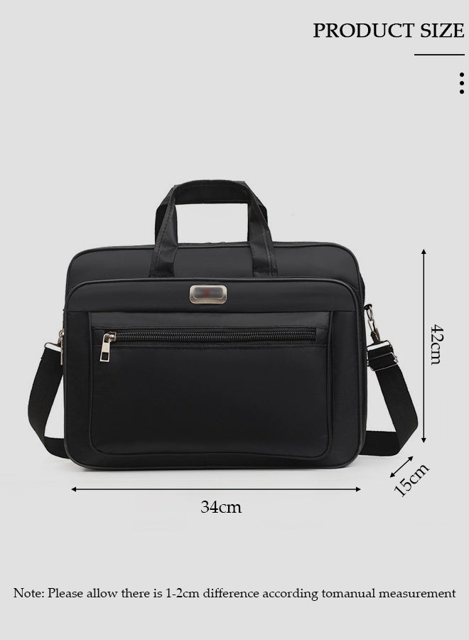 DUNISO Laptop Bag Lightweight Computer Bag Travel Business Handbag Briefcase Water Resistance Shoulder Messenger Bag for Men and Women Work Office - Image 5