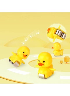 Generic Interactive Duck Climbing Stairs Toy - Automatic Stair Climbing Ducks with LED Lights & Music, USB/Battery Power - Perfect for Kids 3+ to Enhance Cognitive Skills and Motor Coordination  - Image 2
