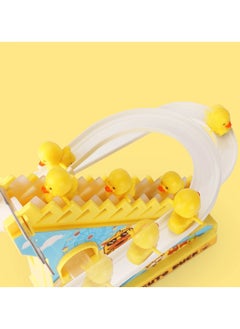 Generic Interactive Duck Climbing Stairs Toy - Automatic Stair Climbing Ducks with LED Lights & Music, USB/Battery Power - Perfect for Kids 3+ to Enhance Cognitive Skills and Motor Coordination  - Image 4