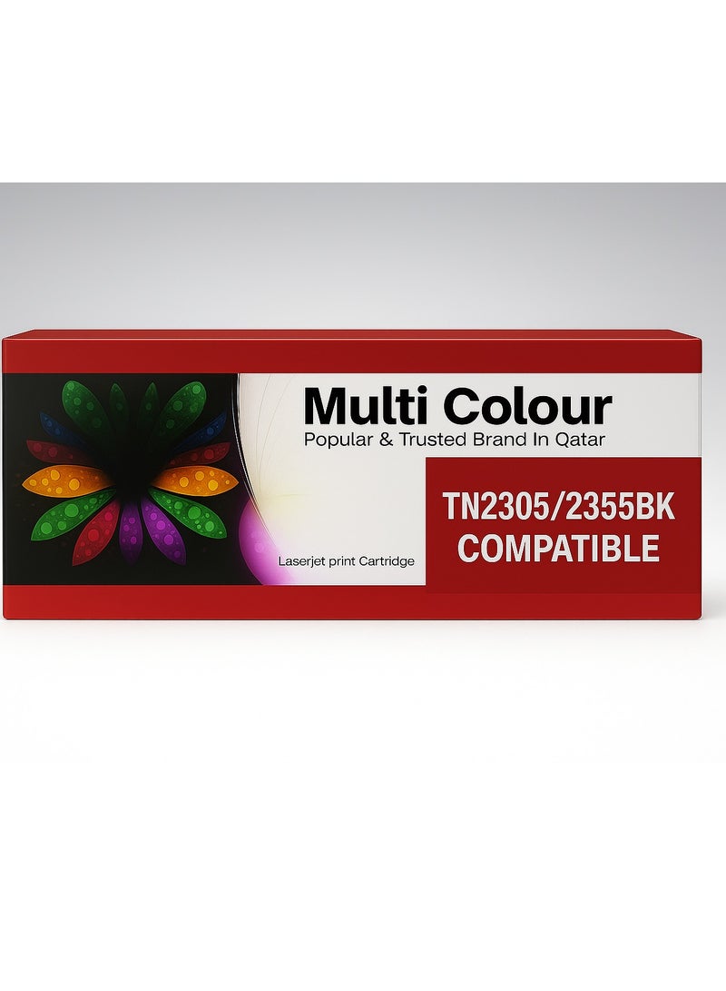 MULTI COLOUR Brother TN2305 Compatible Toner Cartridge Black – Multi Colour UAE - Image 1