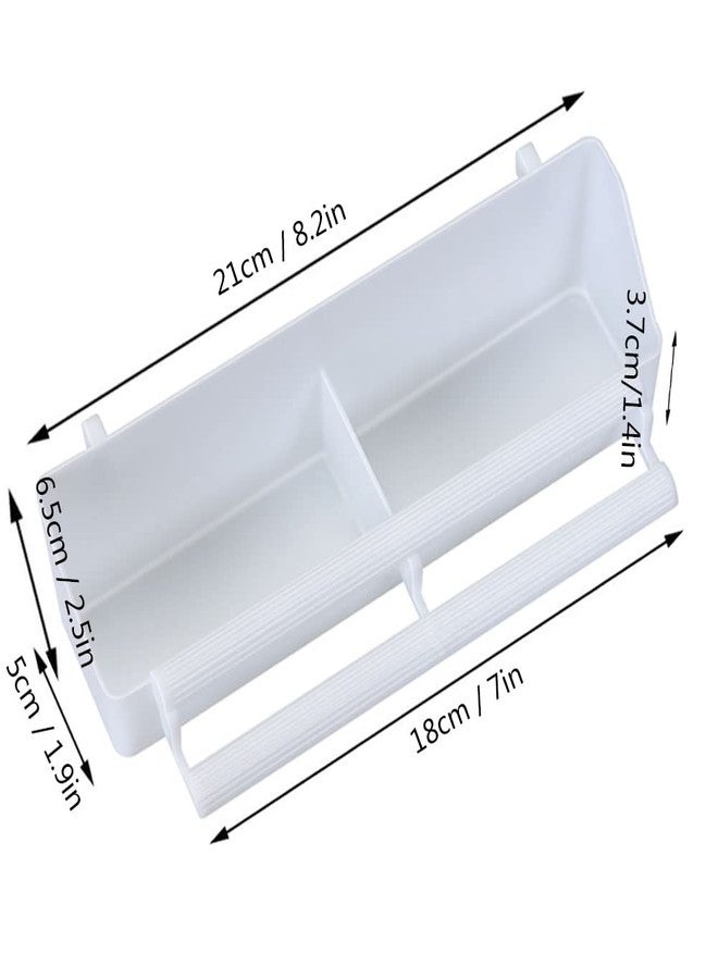 Seneme Bird Feeder/Dispenser for Cage, 4 Pack PP Material, Holds More Feeds, Double Cups Design, Perfect for Small Birds, Accessories Included - Image 2