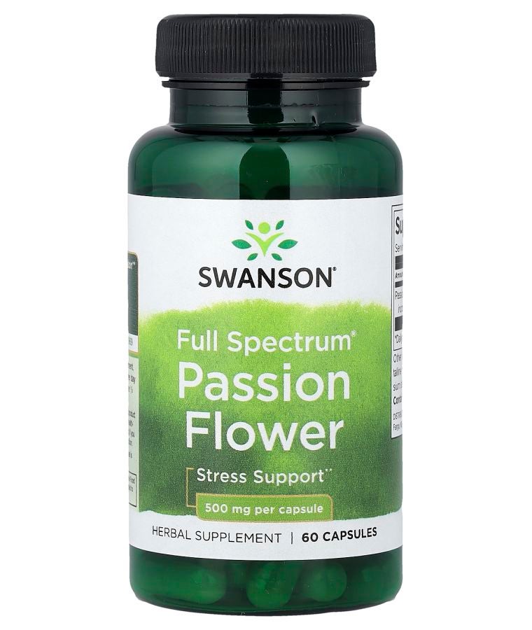Full Spectrum® Passion Flower 500 mg 60 Capsules