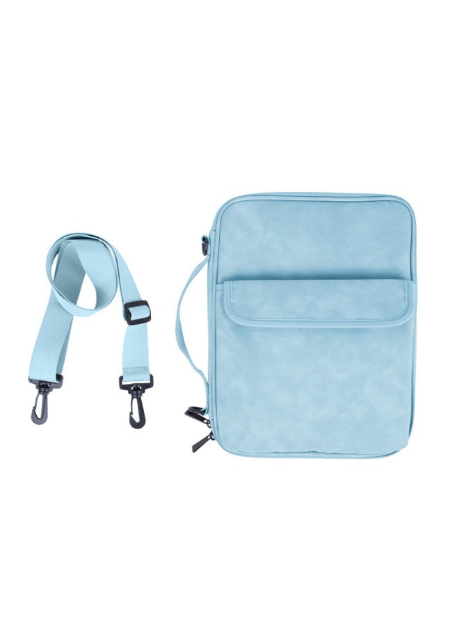Tablet Bag 11 Inch Men's And Women's Bag Crossbody Bag Advanced IPad Storage Bag 13 Laptop Laptop Inner Bag-Color:Blue-Size:13inch - Image 1