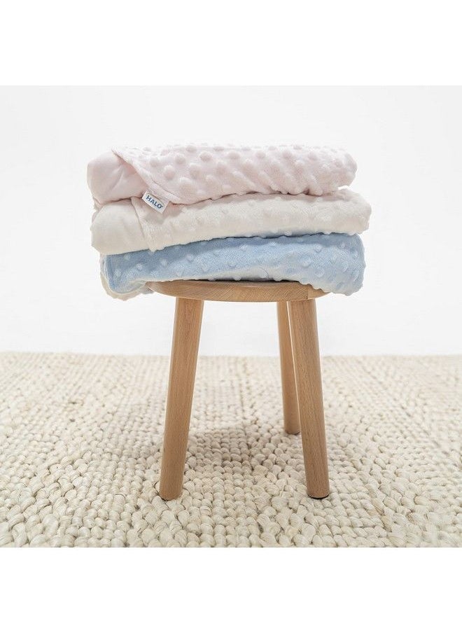 Halo - Sleepsack Swaddle 3Way Adjustable Wearable Blanket Tog 3.0 Velboa Plush Dots Cream Newborn 03 Months - Image 1