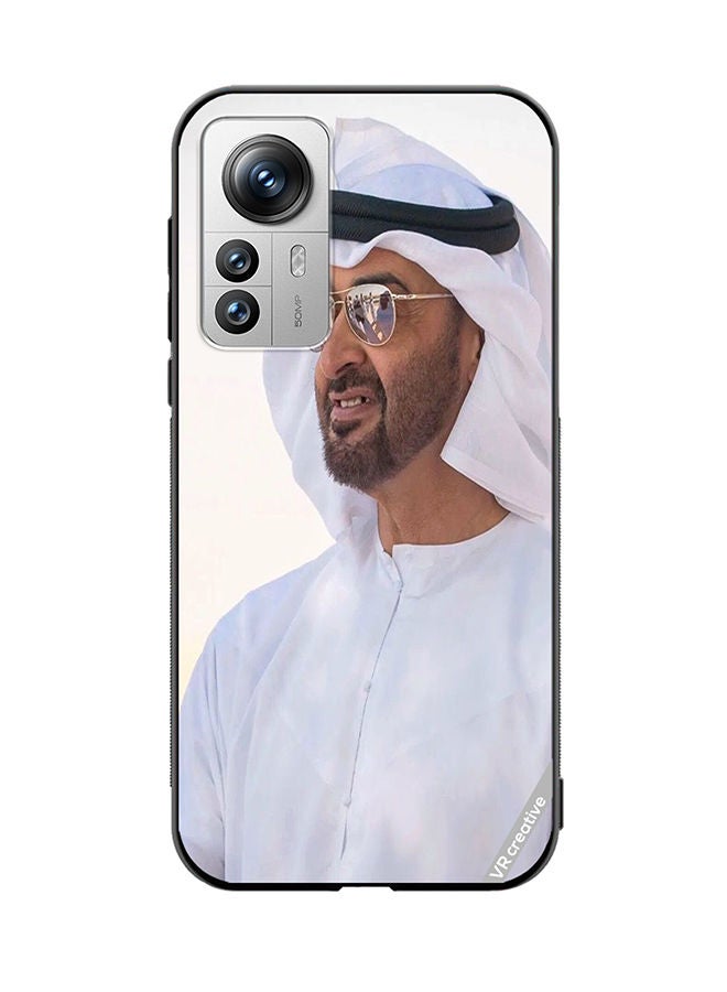 VR CREATIVE Protective Case Cover For Xiaomi 12 Pro Sheikh Mohamed Bin Zayed Al Nahyan Design Multicolour - Image 1