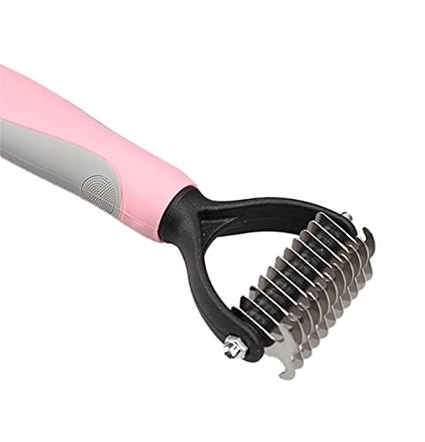 MATSON Pets Fur Knot Cutter Professional Grooming Hair Removing Brush for Dogs and Cats, De-matting Comb with 2 Sided Professional Grooming Rake - Image 5