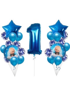 Düvenci Ticaret Boss Baby Themed Age Balloon Set 