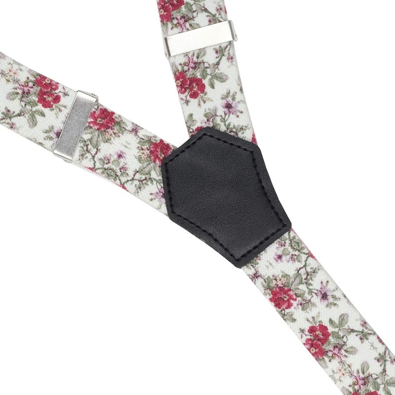 Action Ward Store Womens Suspenders – Y Back Style – 1" Width - Comfortably Adjustable Elastic Straps and Metal Clips - Image 2