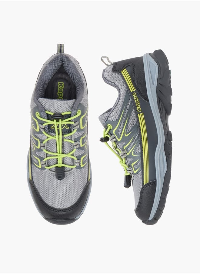 Kappa Boys Lace Detail Sports Shoes with Adjustable Cord Lock Closure  - Image 1