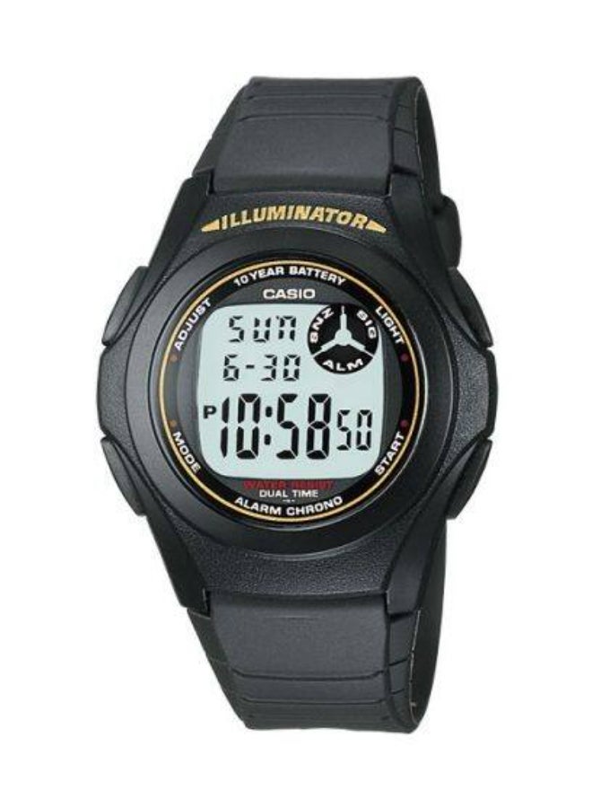 Unisex Resin Digital Watch F-200W-9A - 40 mm