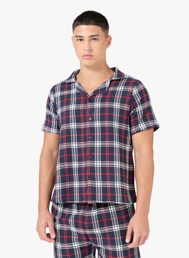 Seventy Five Nightwear Shirt & Shorts Set - Image 3