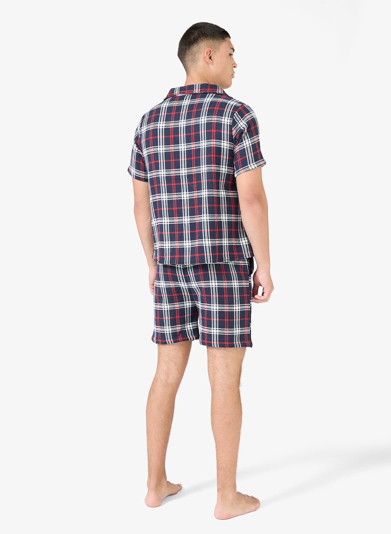 Seventy Five Nightwear Shirt & Shorts Set - Image 2