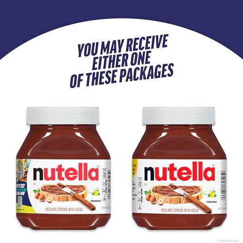 Nutella Hazelnut Spread with Cocoa, 750g - Image 5