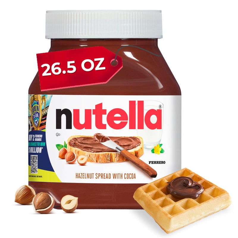 Nutella Hazelnut Spread with Cocoa, 750g - Image 2