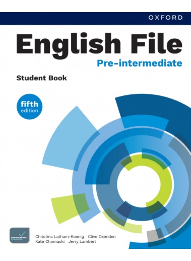 Oxford English File- Fifth edition of the English file teaching and methodological kit - - Pre_Intermediate_Students_Book - Image 1