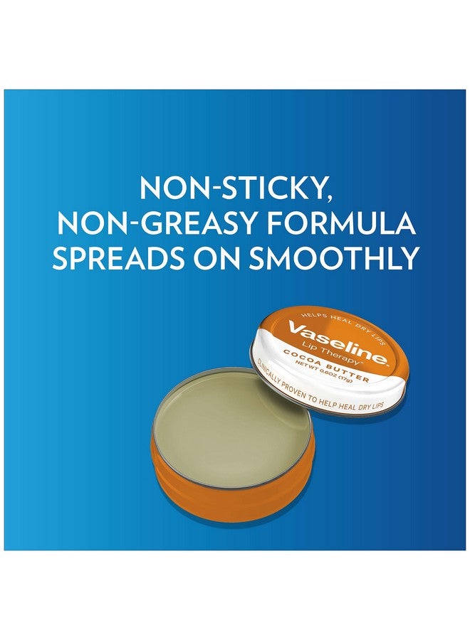 Vaseline بلسم الشفاه لعلاج الشفاه - علبة زبدة الكاكاو 0.6 أونصة - Image 4