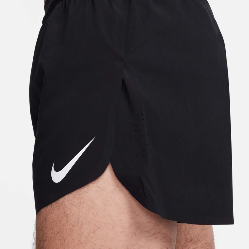 Nike Black Men's AeroSwift Dri-FIT ADV Running Shorts for Men | Best Price UAE