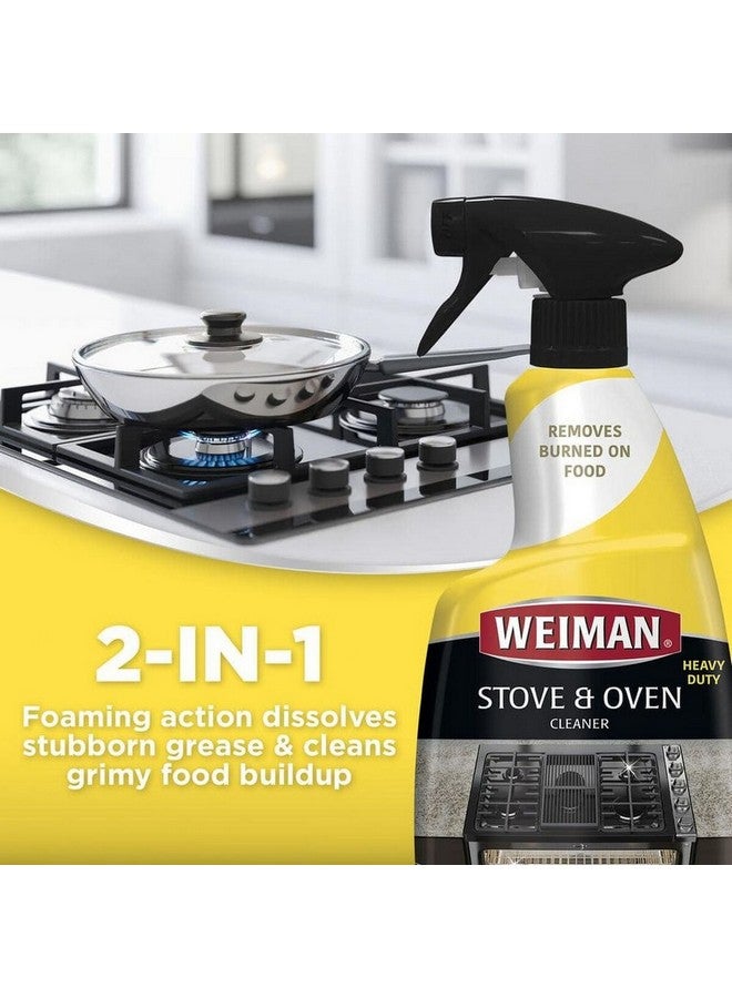Weiman Heavy Duty Gas Cooktop and Oven Cleaner and Degreaser 710 ml 598 - Image 3