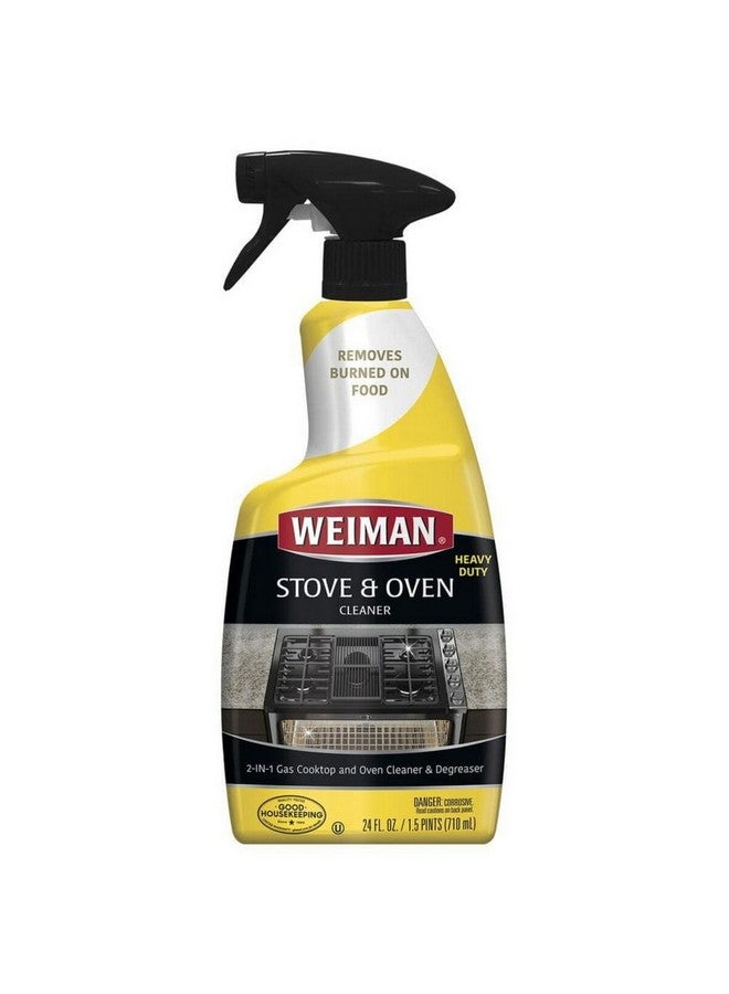 Weiman Heavy Duty Gas Cooktop and Oven Cleaner and Degreaser 710 ml 598 - Image 1