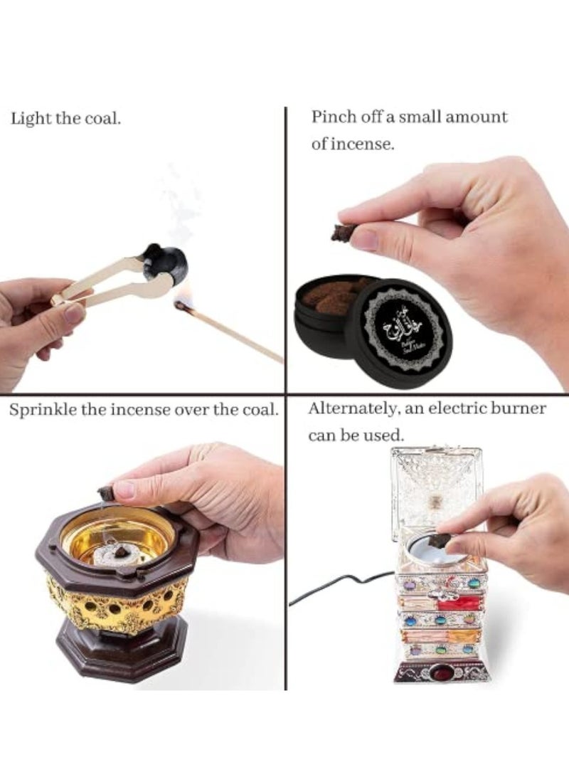 My Perfumes SOUL MATES from Otoori Long Lasting Solid Incense Bakhoor 10 Tablets 100gm - Image 3