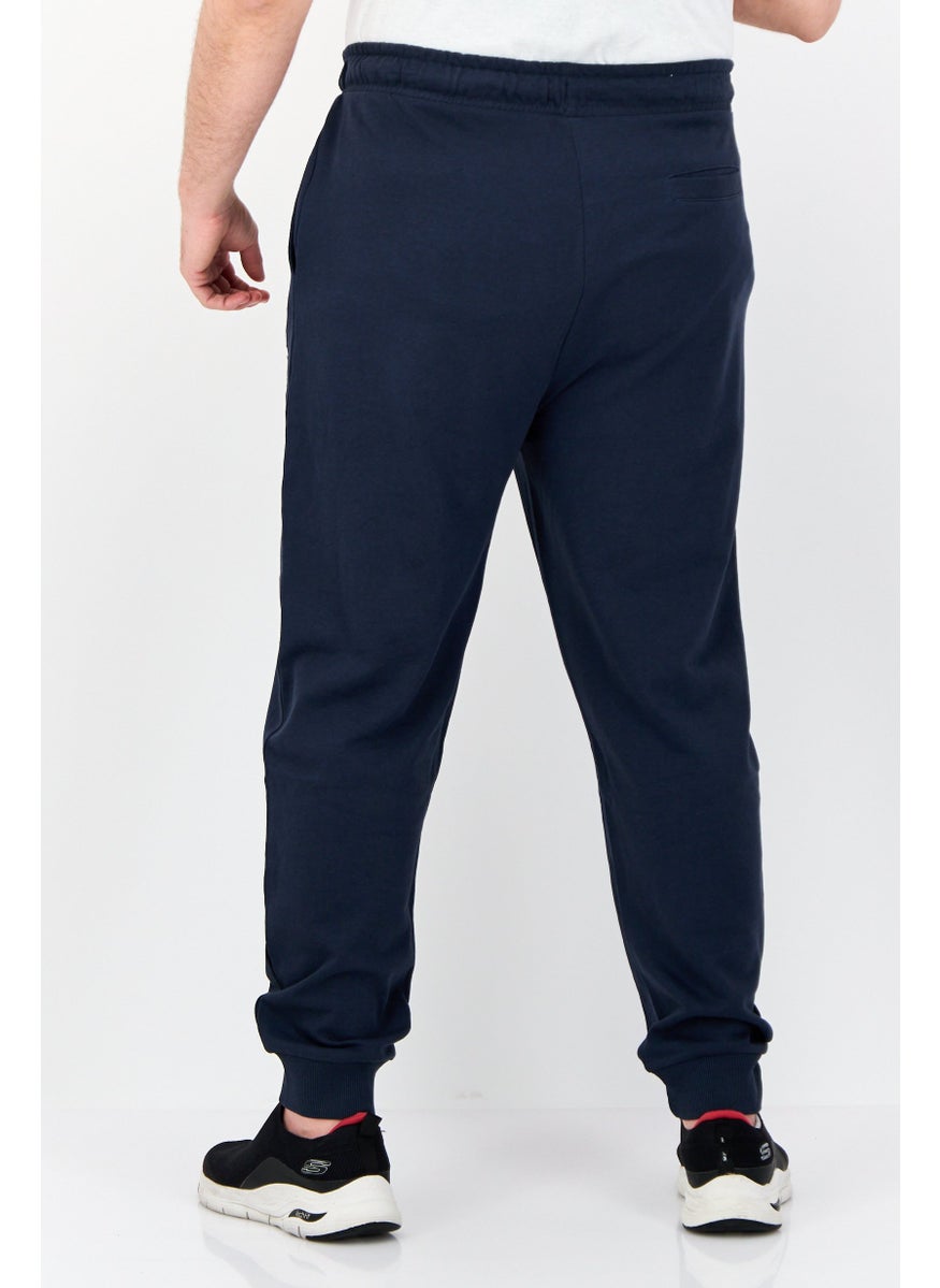 Paul Frank - Men Regular Fit Graphic Print Sweatpants, Navy Blue - Image 1
