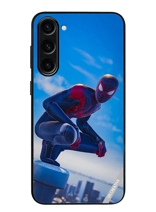 VR CREATIVE Protective Case Cover For Samsung Galaxy S24 Spiderman Design Multicolour - Image 1