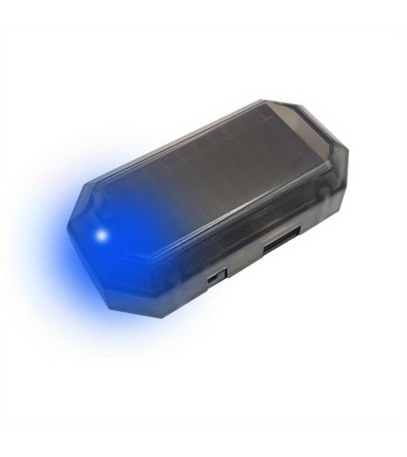 أضواء LED زرقاء مربعة للسيارة داخلية صغيرة لاصقة محمولة متعددة الوظائف - Image 4
