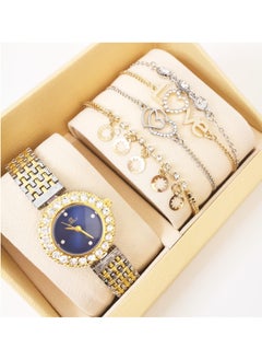 Women's Rivoli Brand Set, Consisting of a Watch and set of Bracelets Half Steel