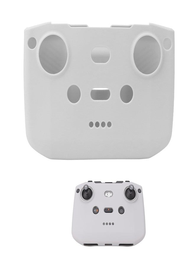 غطاء سيليكون مقاوم للخدش لجهاز التحكم عن بعد DJI RC-N3/N2/N1، غطاء حماية من الصدمات لجهاز التحكم عن بعد DJI Mini 5 Pro Flip NEO Air 3 3S Mavic 3 3Classic Mini 4 3 Pro 4K Mini2SE بدون شاشة (رمادي) - Image 1