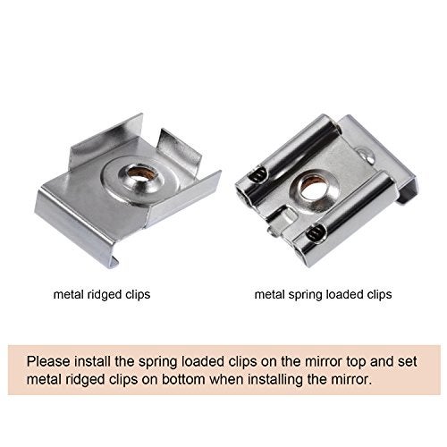 CRL E-Z Mount Mirror Clip Set - Image 4