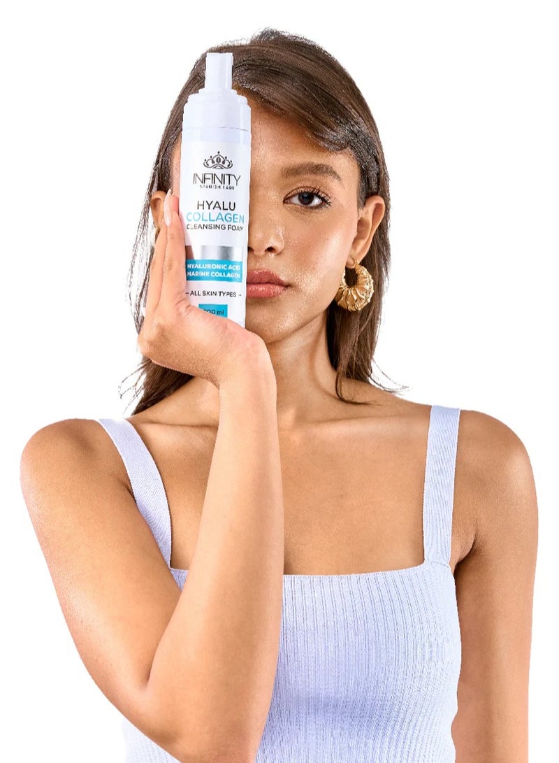 Infinity Hyalu Collagen Cleansing Foam 200ml - Image 2