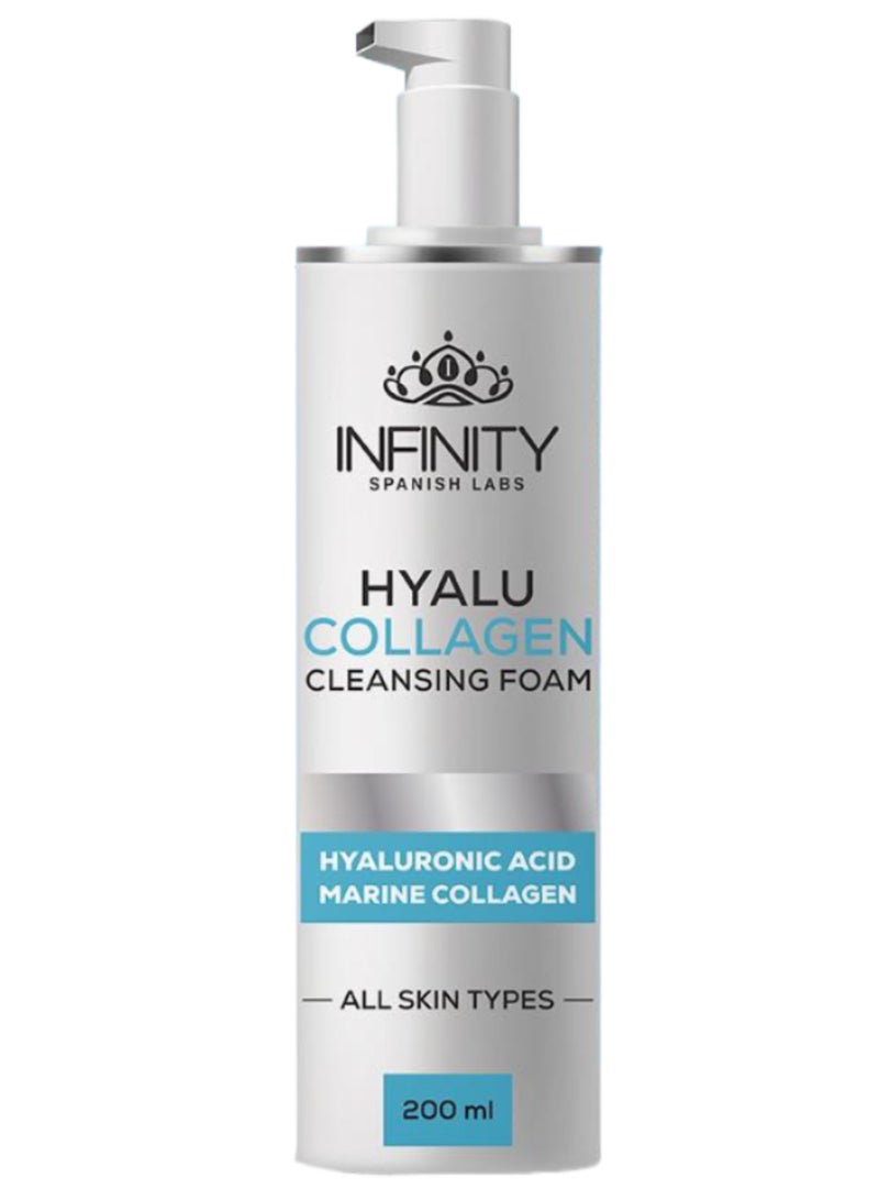 Infinity Hyalu Collagen Cleansing Foam 200ml - Image 3