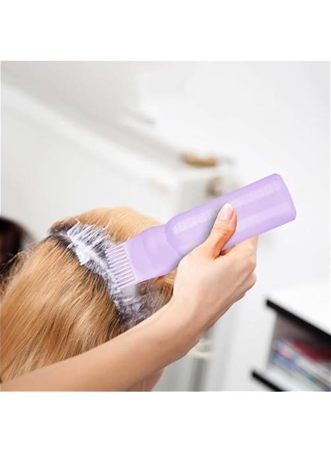 Generic Hair Dye Bottle- Hair Styling Tools| Hair Dyeing Bottle Brush | Applicator Comb Scalp Hairdressing Coloring Styling Tool| Hair Color Bottle Applicator With Graduated Brush| Applicator Tool - Image 4