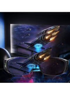 SANMUGEED 2 Pieces 3D Movie Game Glasses 3D Red Blue Glasses 3D Style Glasses for 3D Movies Games, 3D Viewing Glasses, Light Simple Design  - Image 3