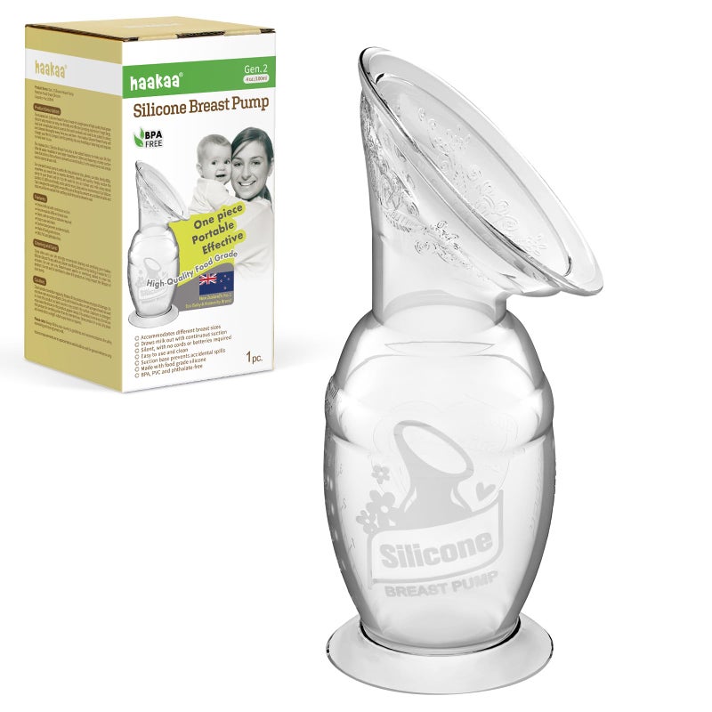 haakaa Gen.2 Manual Breast Pump 100ml/4oz - Image 1