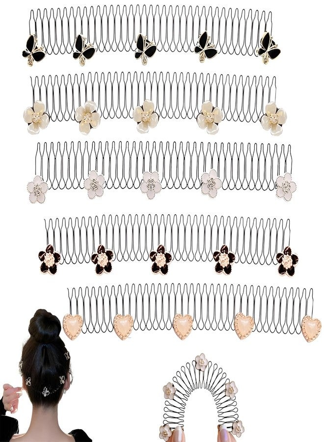 SAMIQU Hair Clip Headband, Stretch Hair Fixer Comb for Thin Hair&Thick Hair, Hair Pin Gift for Women Girls - Image 1