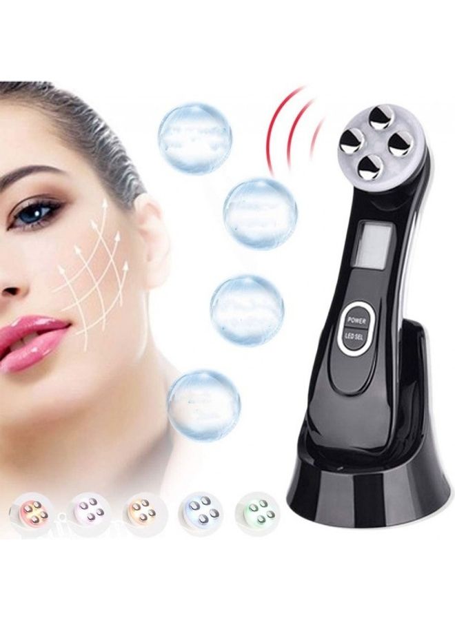 MARGOUN Mesotherapy Facial Radio Frequency Massager Black 5 × 15 × 8.5cm - Image 2