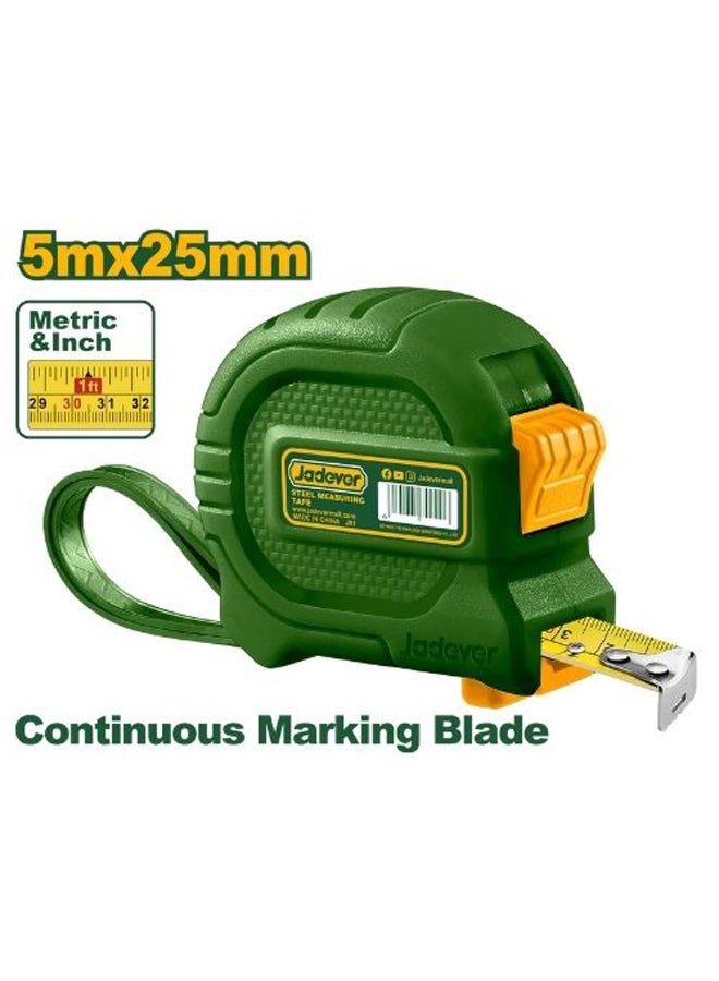 Jadever Jadever Steel Measuring Tape 5M 25Mm Jdmt4330 - Image 2