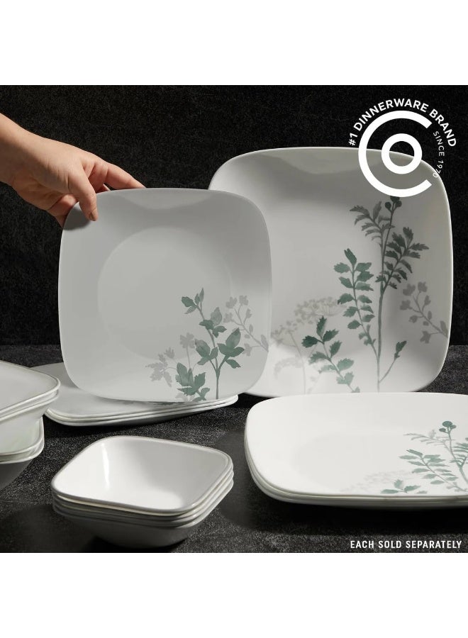 Corelle 16-Piece Square Amalie Dinnerware Set, Service for 4 - Image 2