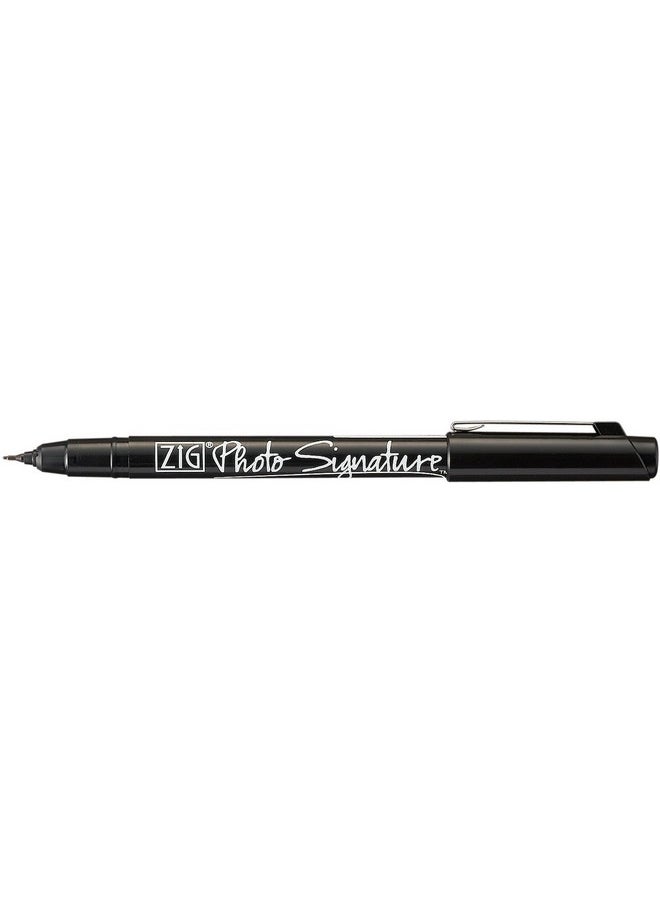Zig Pack Zig Photo Signature Marker-Black -Ps220-010 