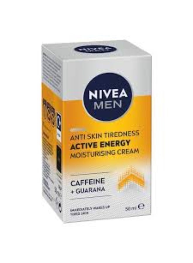 Nivea Men Skin Energy Moisturizing Cream 50ml - Image 3