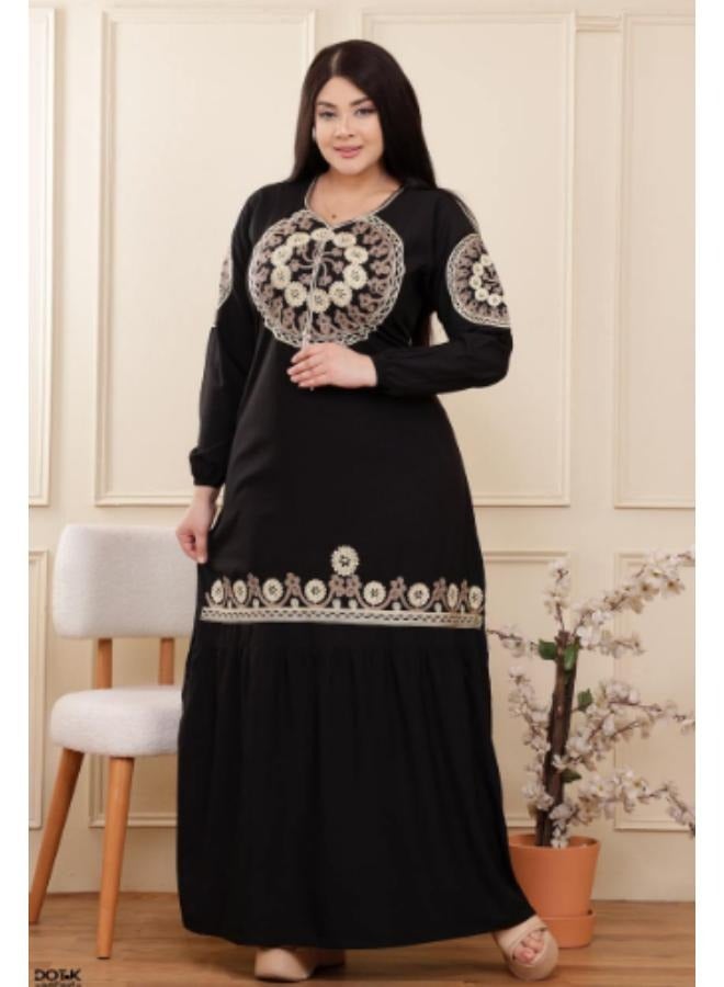 Jalabiya with a wonderful and distinctive design/cotton, worn from 60 kg to 85 kg  - Image 1