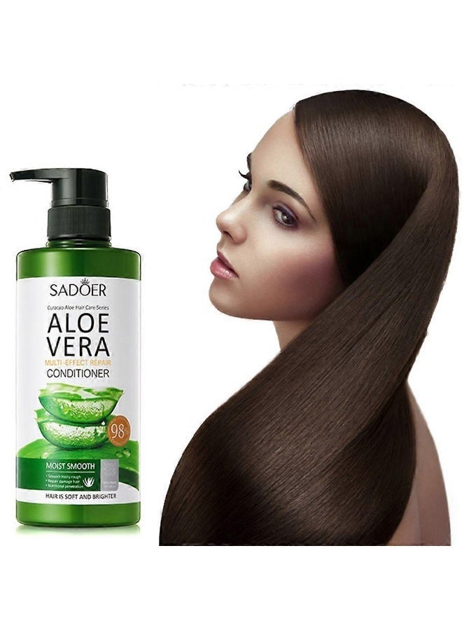 SADOER Curacao Aloe Hair Care Series Aloe Vera Multi-Effect Repair Conditioner 500ml. - Image 3