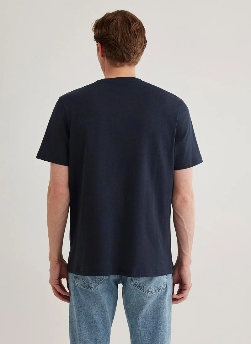 MAVI Mavi Jean Printed Navy T-Shirt