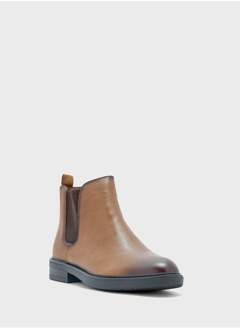 Robert Wood Safiano Texture Formal Boots  - Image 2